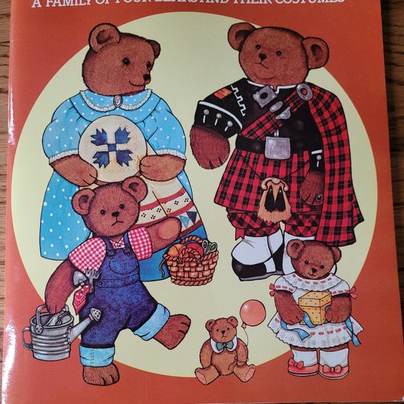 Vintage Teddy Bear Paper Dolls by Crystal Collins - Picture 4 of 16